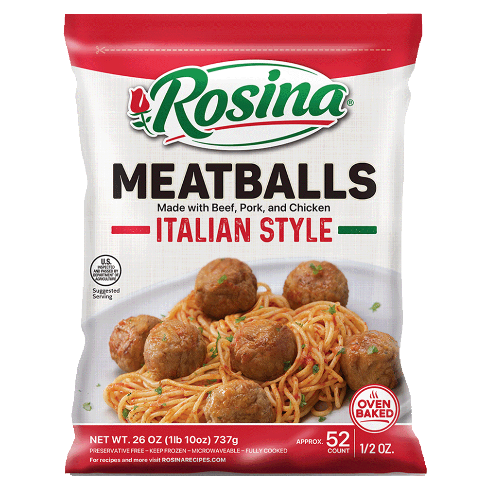 Rosina Italian Style Meatballs